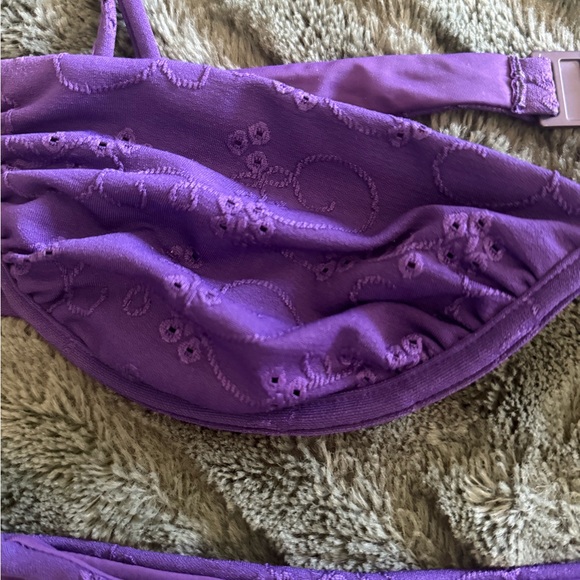 Blackbough purple eyelet bikini - Picture 7 of 10